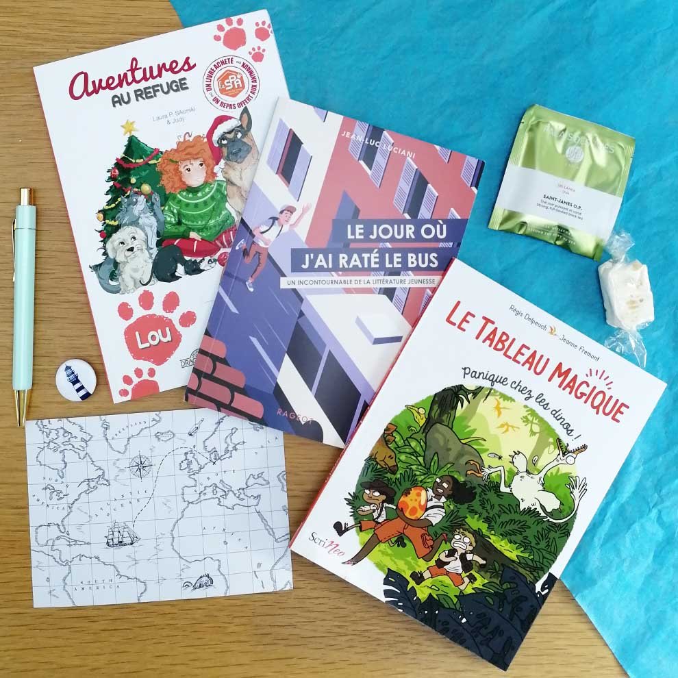 Abonnement box livres poche jeunesse Le Facteur Livre