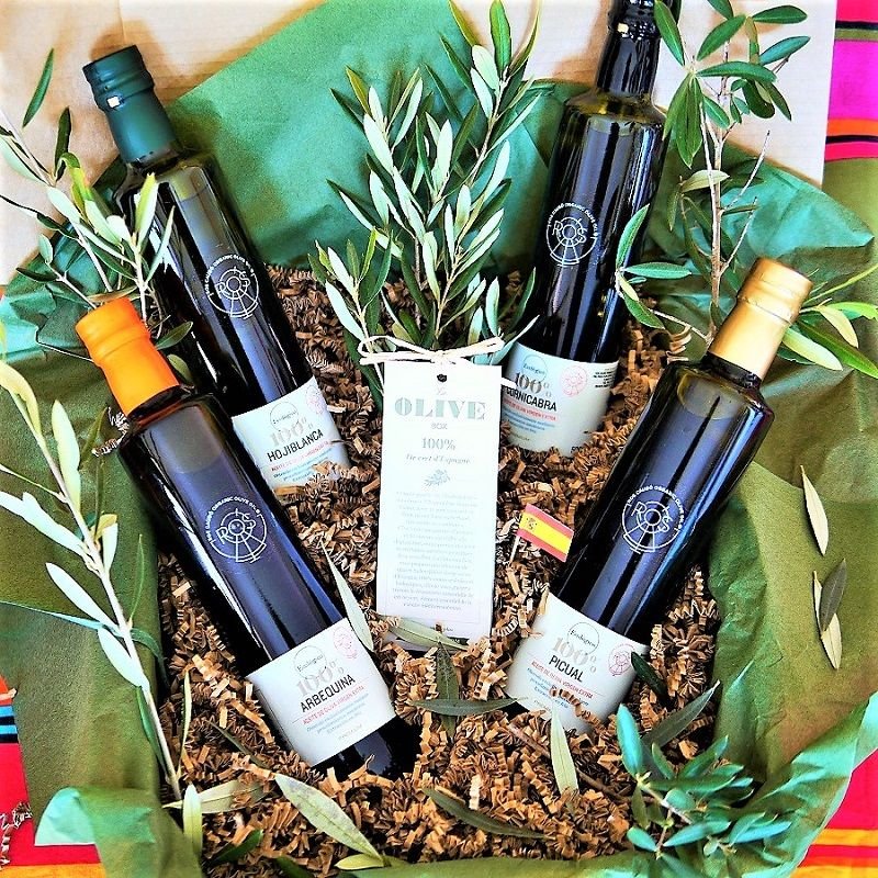 Coffret degustation huiles d olive de petits moulins artisanaux