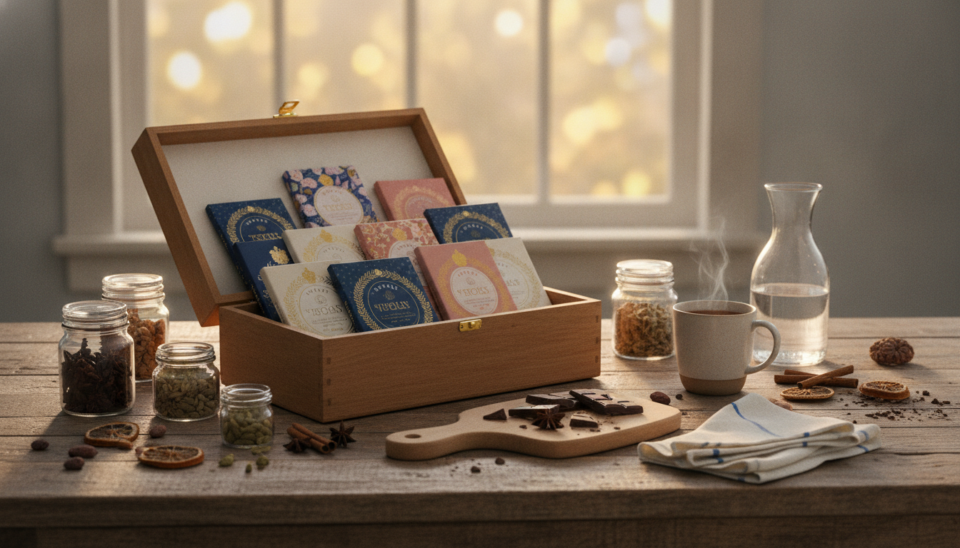 Le gros coffret chocolat des Francais illustre par des artistes